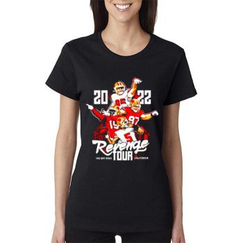 Tampa Bay Buccaneers Revenge Tour The Bay Area California Women Lady T-Shirt