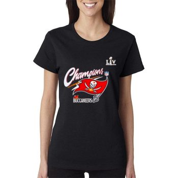 Tampa Bay Buccaneers Super Bowl Lv Champions 2023 Women Lady T-Shirt