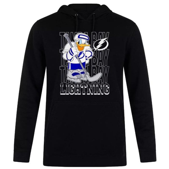 Tampa Bay Lightning Disney Donald Duck Unisex Pullover Hoodie