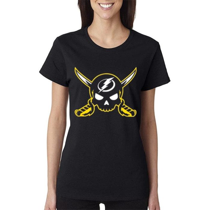 Tampa Bay Lightning Gasparilla 2023 Women Lady T-Shirt