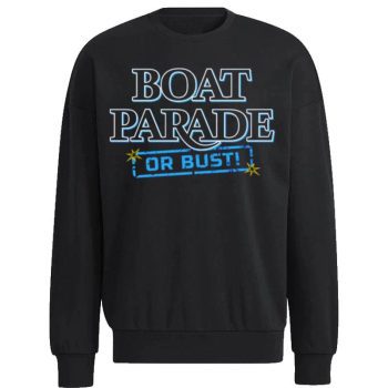 Tampa Bay Rays Boat Parade Or Bus Unisex Sweatshirt