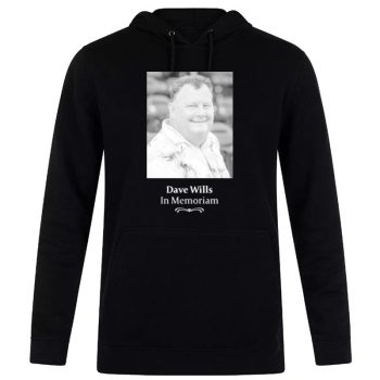 Tampa Bay Rays Dave Wills In Memoriam Unisex Pullover Hoodie