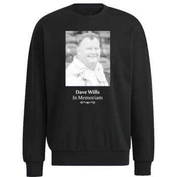 Tampa Bay Rays Dave Wills In Memoriam Unisex Sweatshirt