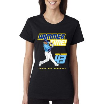Tampa Bay Rays Harold Ramirez Hammer Time Women Lady T-Shirt
