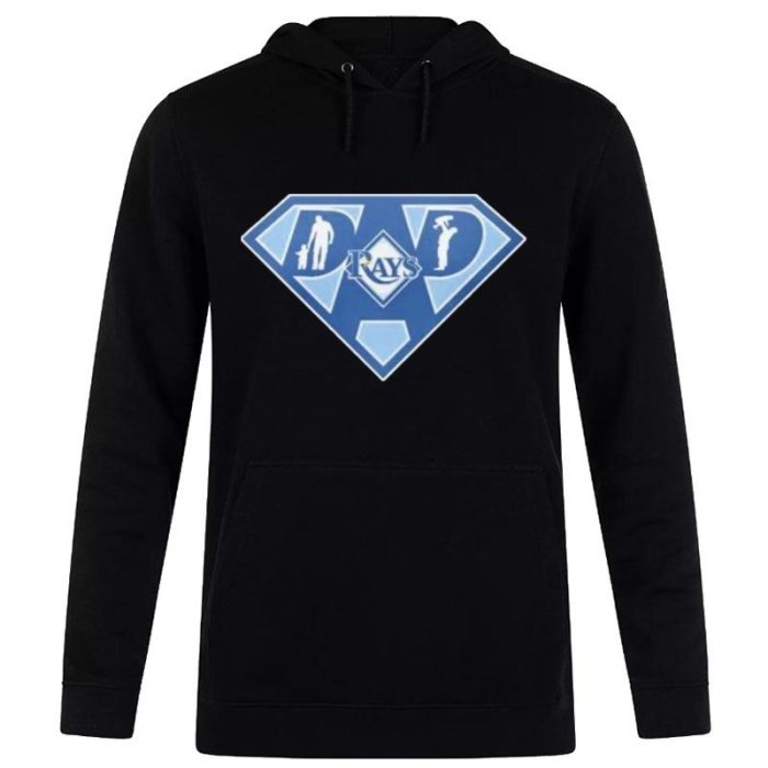 Tampa Bay Rays Super Dad Unisex Pullover Hoodie