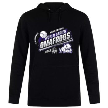 Tcu Horned Frogs 2023 NCAA Men's Baseball College World Series Unisex Pullover Hoodie