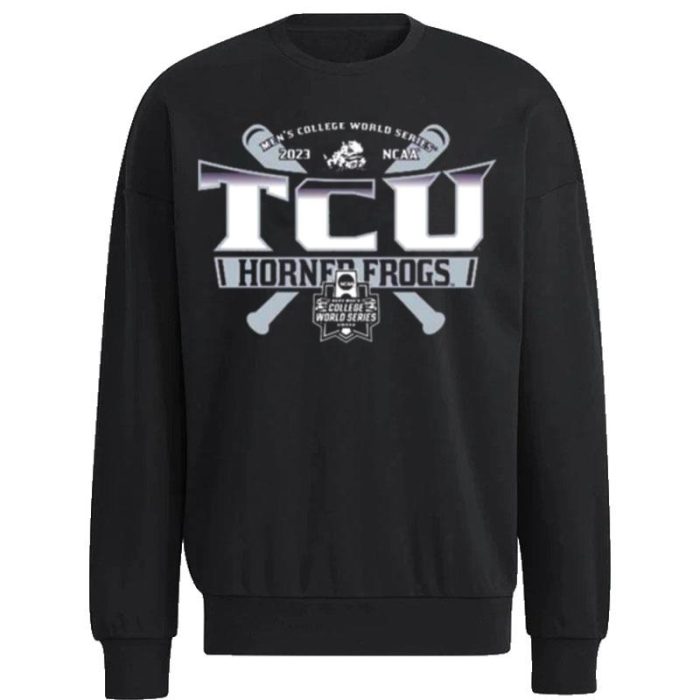 Tcu Horned Frogs Baseball 2023 NCAA  College World Series Unisex Sweatshirt
