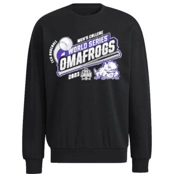 Tcu Horned Frogs Blue 84 2023 NCAA  Baseball College World Series Unisex Sweatshirt