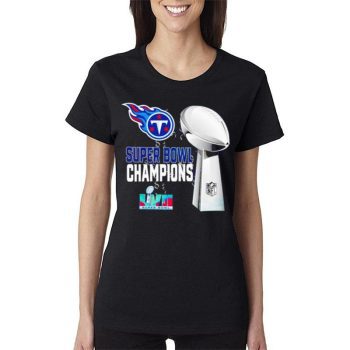 Tennessee Titans Super Bowl Lvii 2023 Champions Women Lady T-Shirt