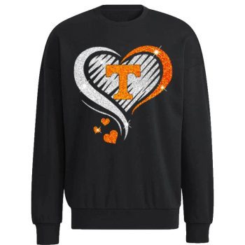 Tennessee Vols Lady Basketball Love Heart Diamond 2023 NCAA Unisex Sweatshirt