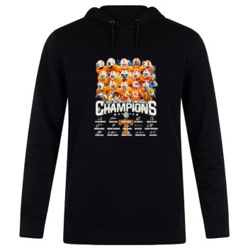 Tennessee Volunteers 2022 Southeastern Conference Champions Signatures Unisex Pullover Hoodie