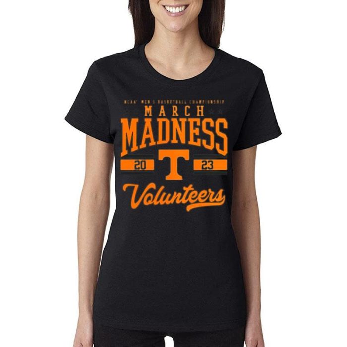 Tennessee Volunteers Ncaa  Basketball Tournament March Madness 2023 Women Lady T-Shirt