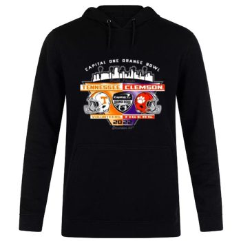 Tennessee Volunteers Vs Clemson Tigers Capital One Orange Bowl South Florida 2022 Unisex Pullover Hoodie