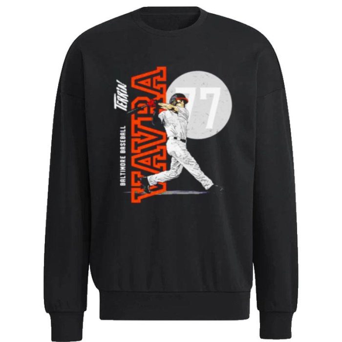 Terrin Vavra Baltimore Orioles Vertical Unisex Sweatshirt