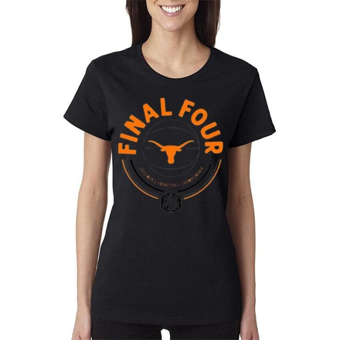Texas  Final Four Circle 2023 Ncaa  Basketball Championship Women Lady T-Shirt