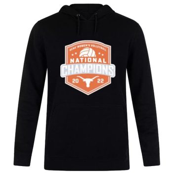 Texas Longhorns 2022 NCAA Women's Volleyball National Champions Unisex Pullover Hoodie