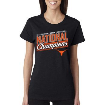 Texas Longhorns 2022  Volleyball National Champions Women Lady T-Shirt
