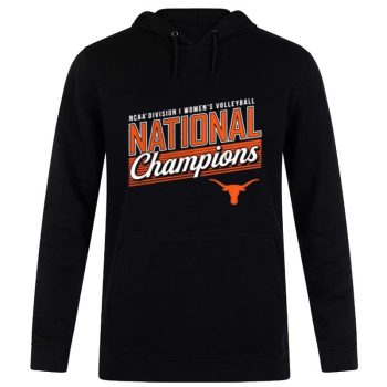 Texas Longhorns 2022 Women's Volleyball National Champions Unisex Pullover Hoodie