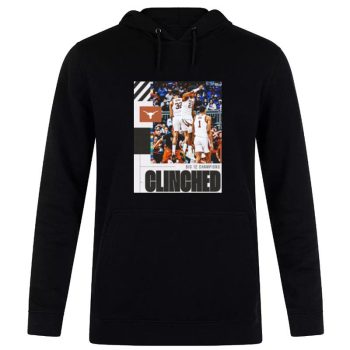 Texas Longhorns 2023 NCAA Clinched March Madness Unisex Pullover Hoodie