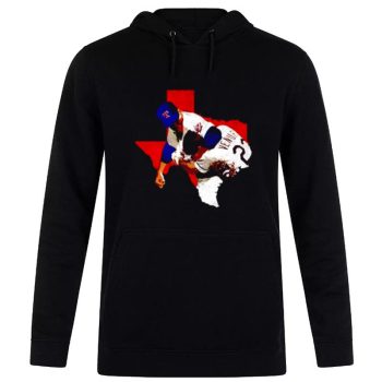 Texas Rangers Nolan Ryan Don't Mess With Texas The Fight On The Mound Unisex Pullover Hoodie