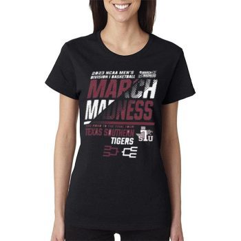 Texas Southern  Basketball 2023 Ncaa March Madness The Road To Final Four Women Lady T-Shirt