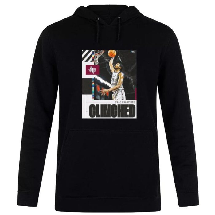Texas Southern Tigers 2023 NCAA Clinched March Madness Unisex Pullover Hoodie