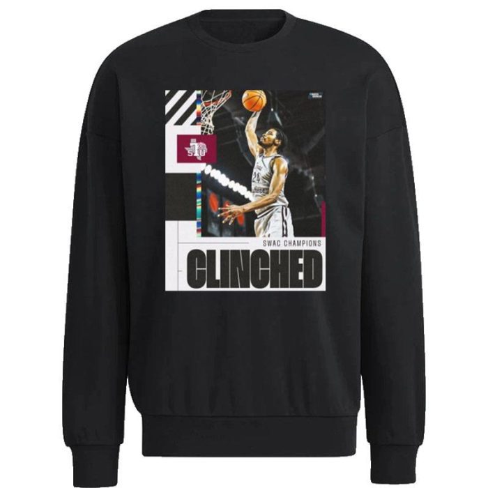 Texas Southern Tigers 2023 NCAA Clinched March Madness Unisex Sweatshirt