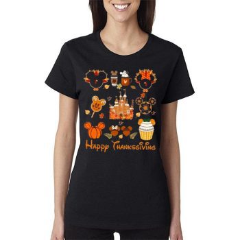 Thankful Disney Vibes Women Lady T-Shirt