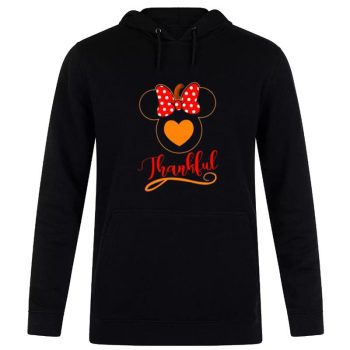 Thankful Minnie Mouse Unisex Pullover Hoodie