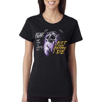 That Time Is Running Out Minnesota Vikings Women Lady T-Shirt