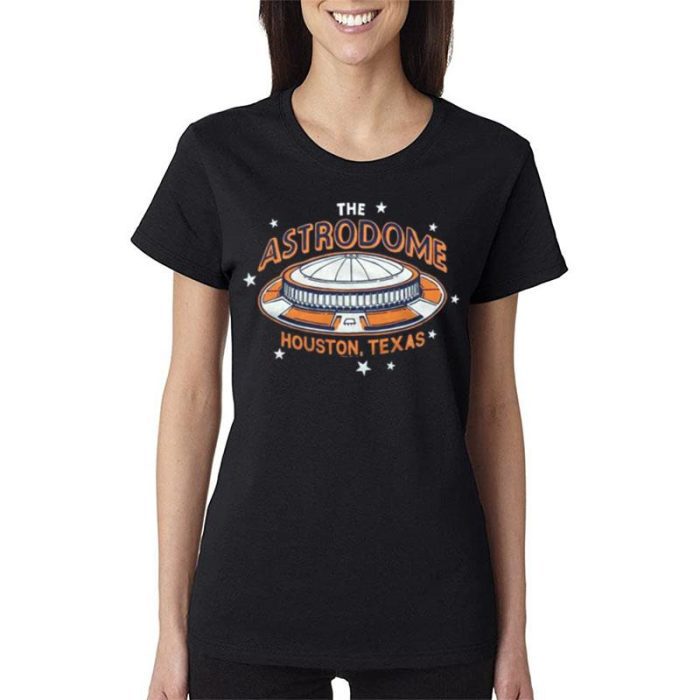 The Astrodome Houston Texas Houston Astros Baseball 2022 Women Lady T-Shirt