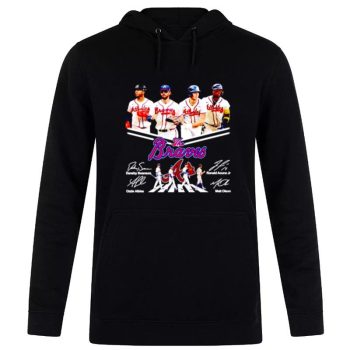 The Atlanta Braves Abbey Road Signatures Unisex Pullover Hoodie