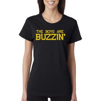 The Boys Are Buzzin' Boston Bruins Women Lady T-Shirt