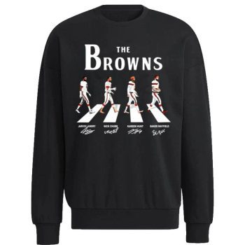 The Cleveland Browns Abbey Road Signatures Unisex Sweatshirt