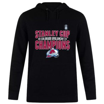 The Colorado Avalanche 2022 Stanley Cup Champions Unisex Pullover Hoodie