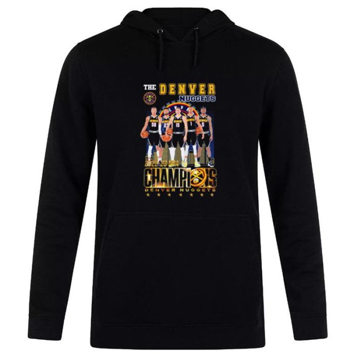The Denver Nuggets 2022 23 NBA Champions Unisex Pullover Hoodie