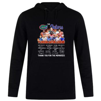 The Florida Gators Legend Thank You For The Memories Signatures Unisex Pullover Hoodie