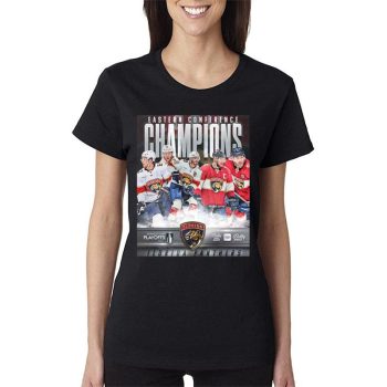 The Florida Panthers Are Eastern Conference Champs Nhl Stanley Cup 2023 Women Lady T-Shirt