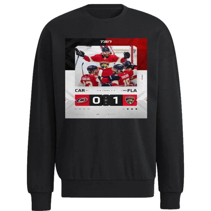 The Florida Panthers Take A 3 0 Series Lead Unisex Sweatshirt