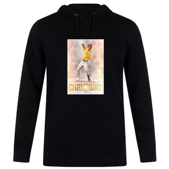 The Golden Eagles Southern Miss Baseball Are 2023 NCAA Auburn Regional Champions Unisex Pullover Hoodie