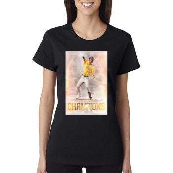 The Golden Eagles Southern Miss Baseball Are 2023 Ncaa Auburn Regional Champions Women Lady T-Shirt