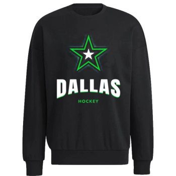 The Green Star Dallas Stars Hockey Unisex Sweatshirt