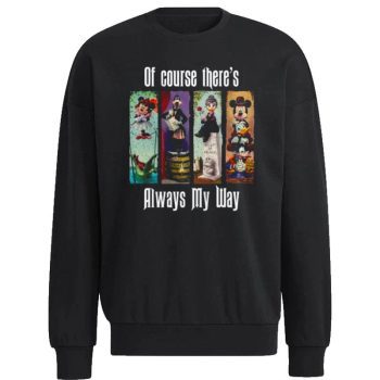 The Haunted Mansion Disney Mickey And Friends Foolish Mortal Stretching Room Tightrope Walke Unisex Sweatshirt
