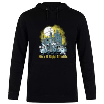 The Haunted Mansion Hitch A Ride To The Afterlife Hitchhiking Ghosts Disney Scary Movie Unisex Pullover Hoodie