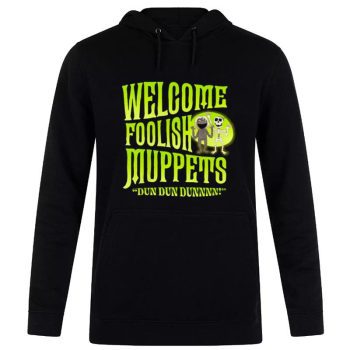 The Haunted Mansion Welcome Foolish Muppets Disneyland Halloween Fall Unisex Pullover Hoodie