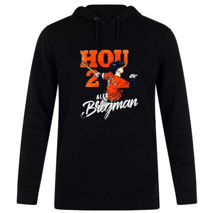 The Hou 2 Alex Bregman Houston Astros 2022 Unisex Pullover Hoodie