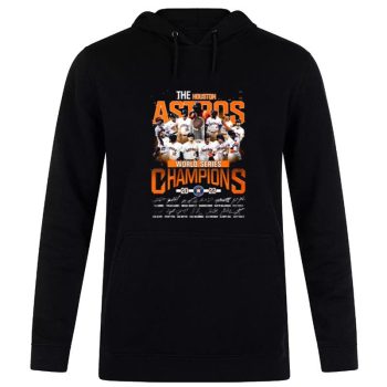 The Houston Astros 2022 World Series Champions Winner Signatures Unisex Pullover Hoodie