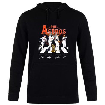 The Houston Astros Abbey Road 2022 Signatures Unisex Pullover Hoodie
