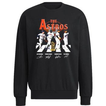 The Houston Astros Abbey Road 2022 Signatures Unisex Sweatshirt