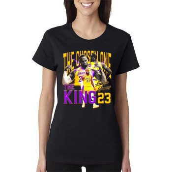 The Iconic Moment The Lebron James Los Angeles Lakers Women Lady T-Shirt